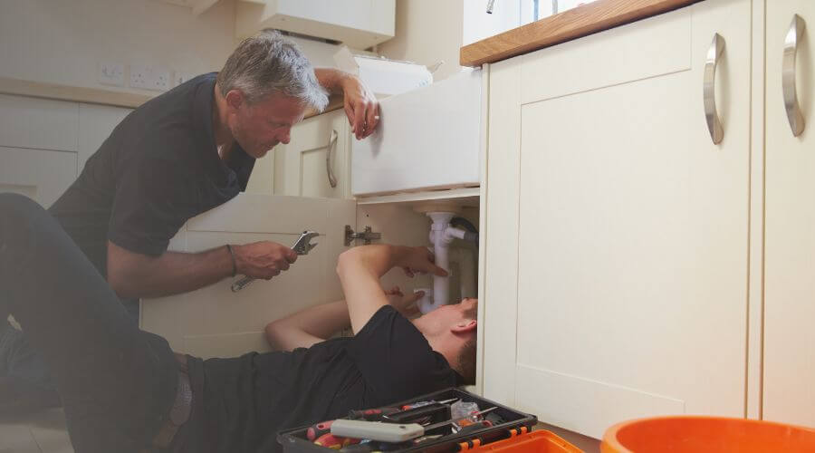 Professional burst pipe repair services in Nome, TX
